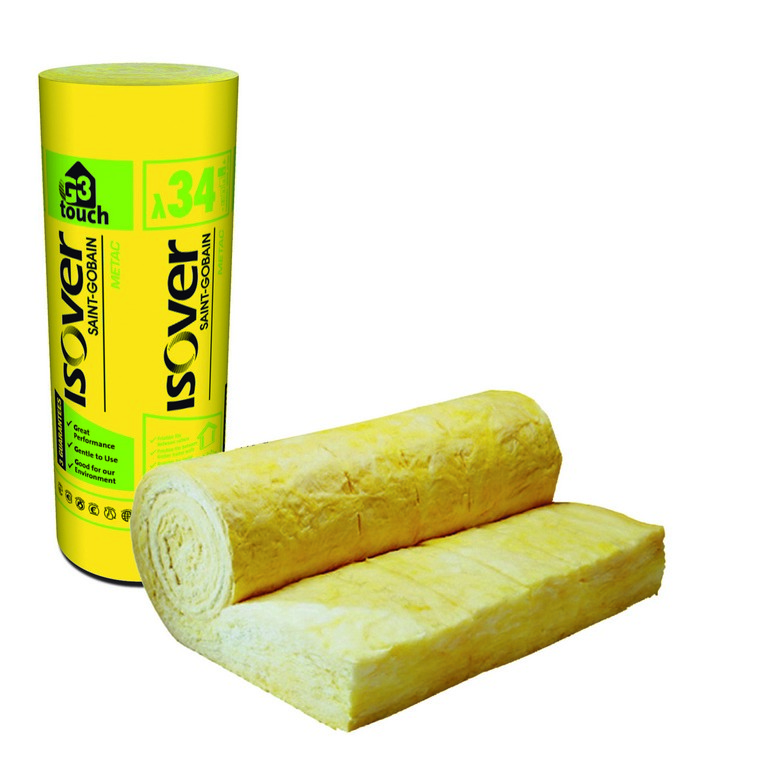 Isover Metac Mineral Wool Insulation Roll, Cavity wall insulation ...