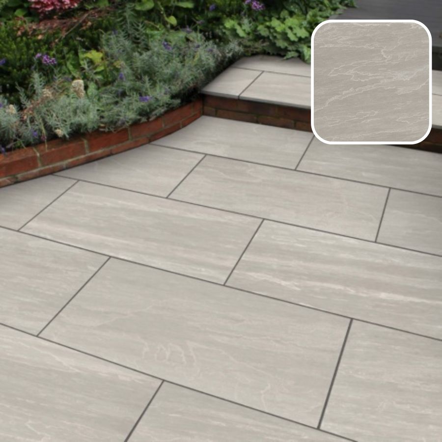 Porcelain Cava Stone Kandla Grey