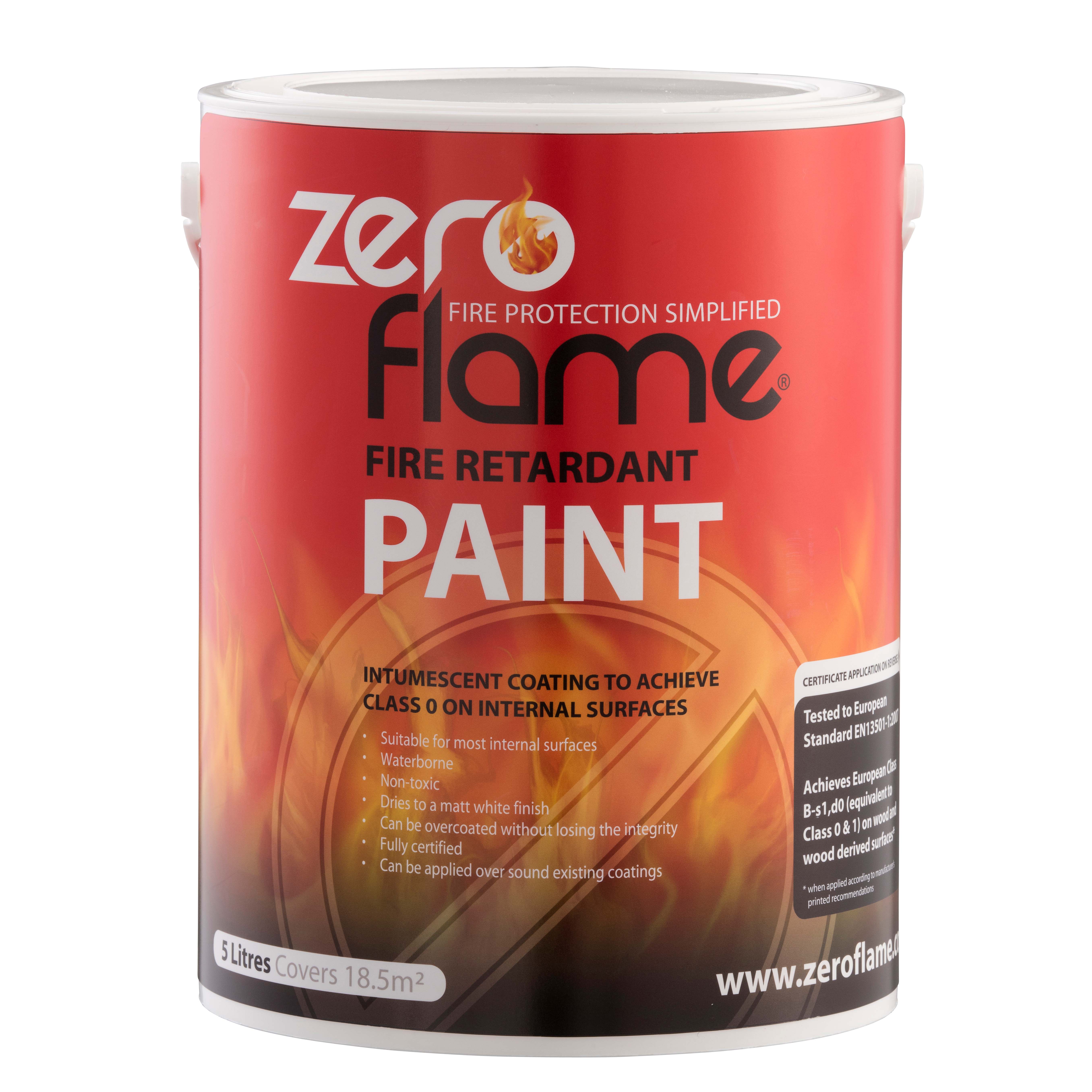 ZEROFLAME FIRE RETARDANT PAINT