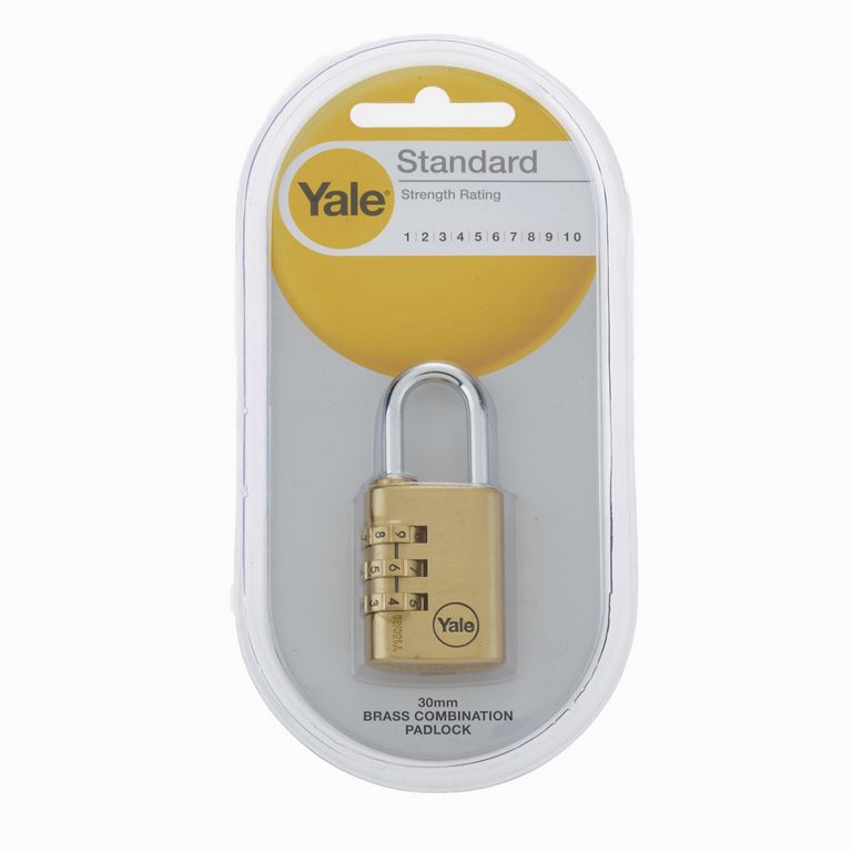 yale combination padlock